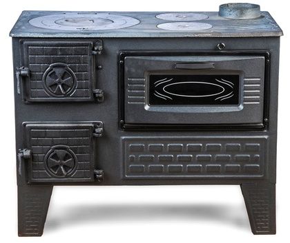 Отопительно-варочная печь МастерПечь ПВ-04 с духовым шкафом, 7,5 кВт в Краснотурьинске