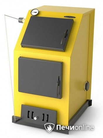 Твердотопливный котел TMF Оптимус Автоматик 25кВт АРТ под ТЭН желтый в Краснотурьинске