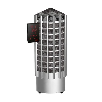 Электрокаменка для сауны Harvia Glow Corner TRC90XE c цифровой панелью управления в Краснотурьинске